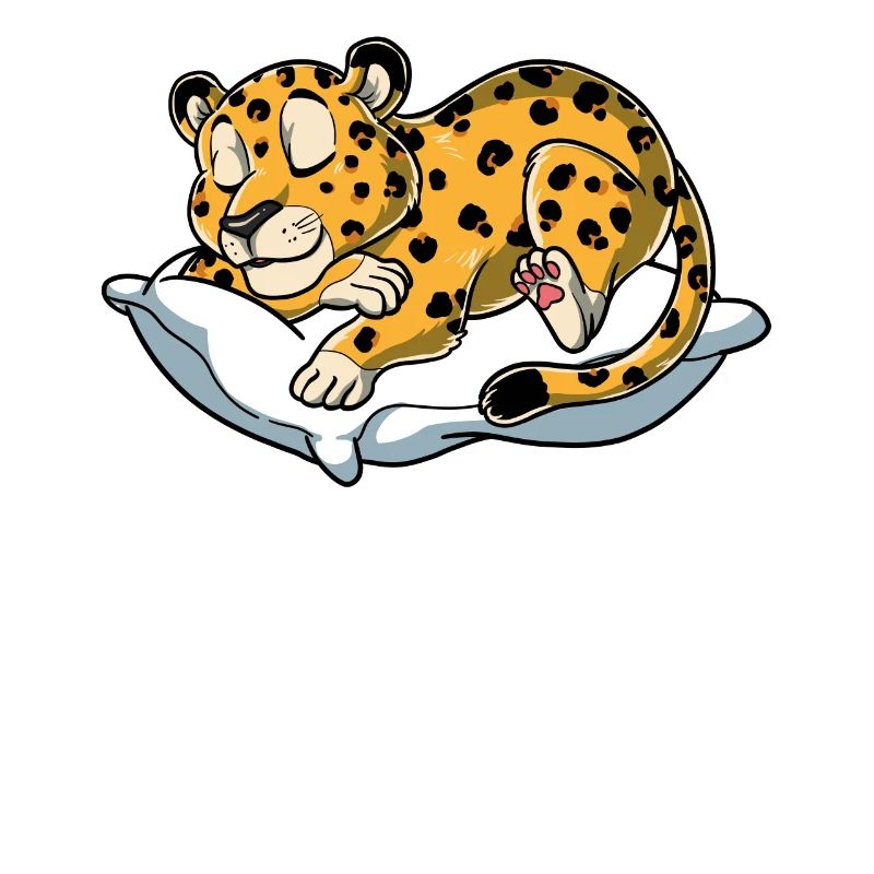 Offizielles Schlafshirt Leopard