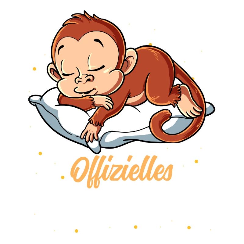 Offizielles Schlafshirt Affe
