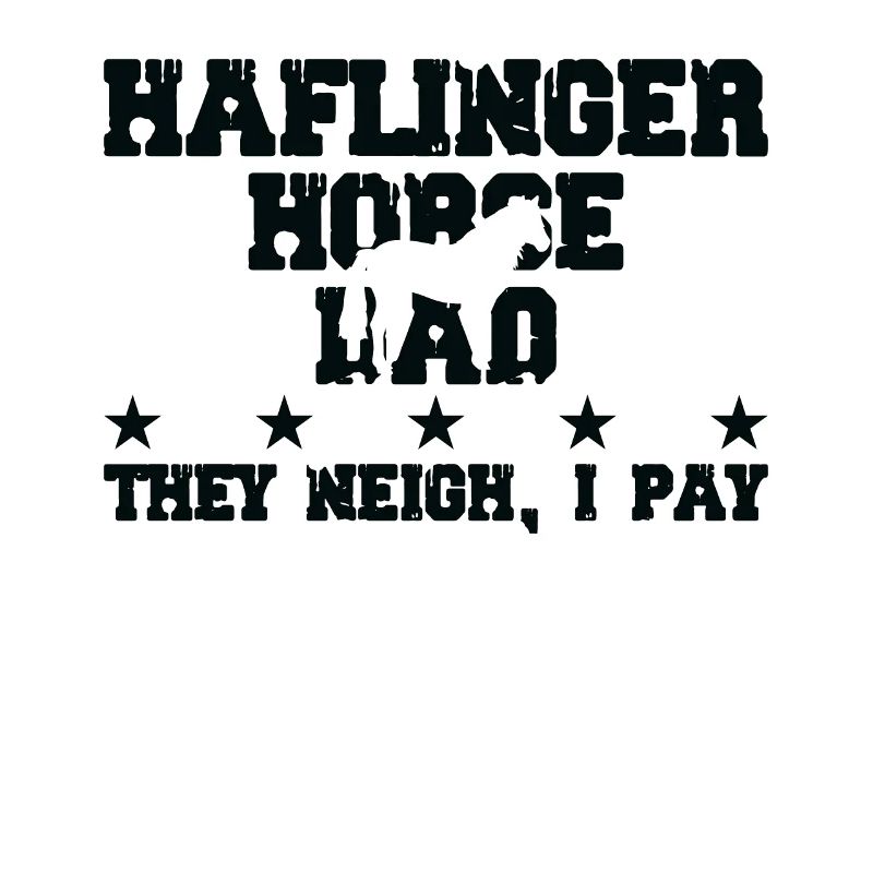 Pferdevater - Haflinger Pferd