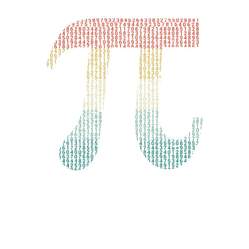 Chiffres de Pi dans les numéros de code source Pi Jour 3.14159