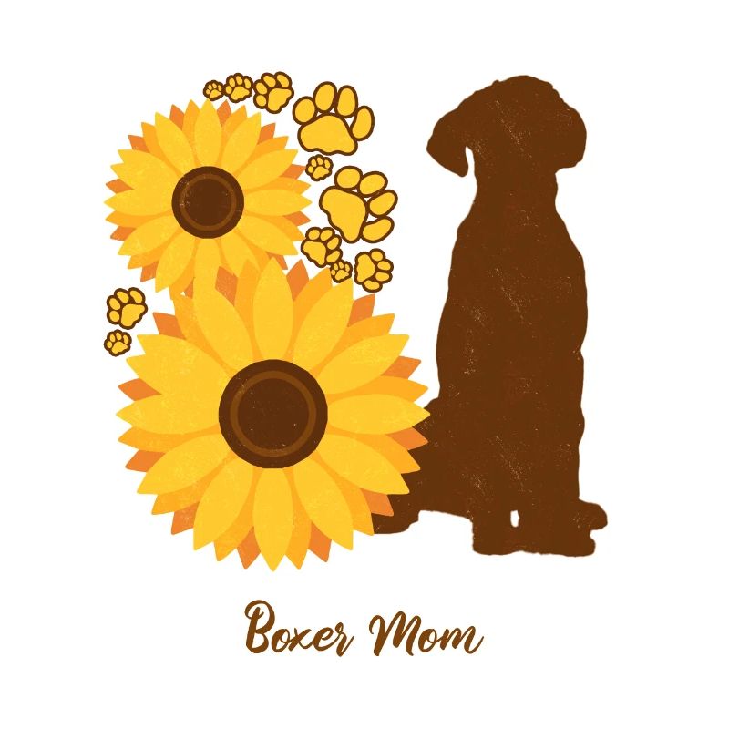 Sonnenblumen-Mutter - Boxer