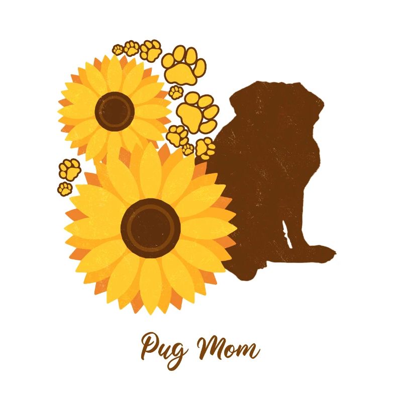 Sonnenblumenmutter - Mops