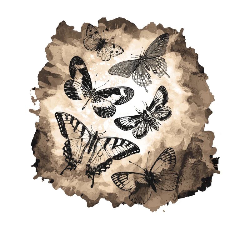 Schmetterlinge Insekten Geschenk