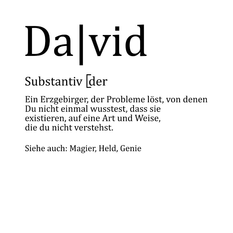 Erzgebirge David
