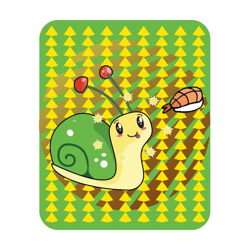Schnecke mit Sushi