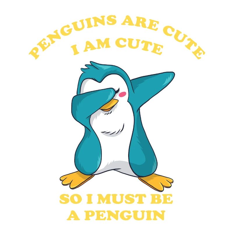 dabbing Pinguin