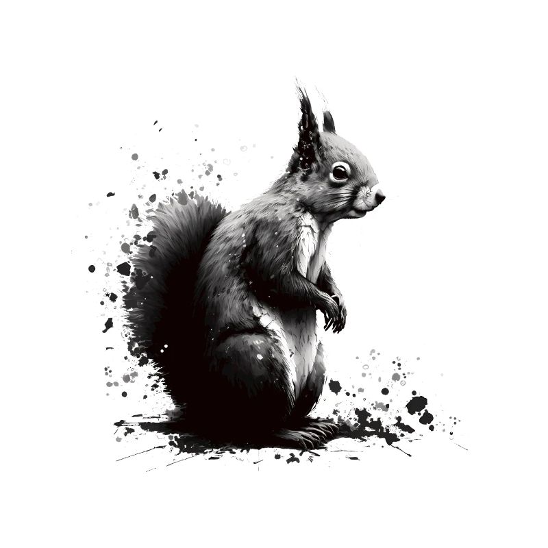 Eichhörnchen-kunst
