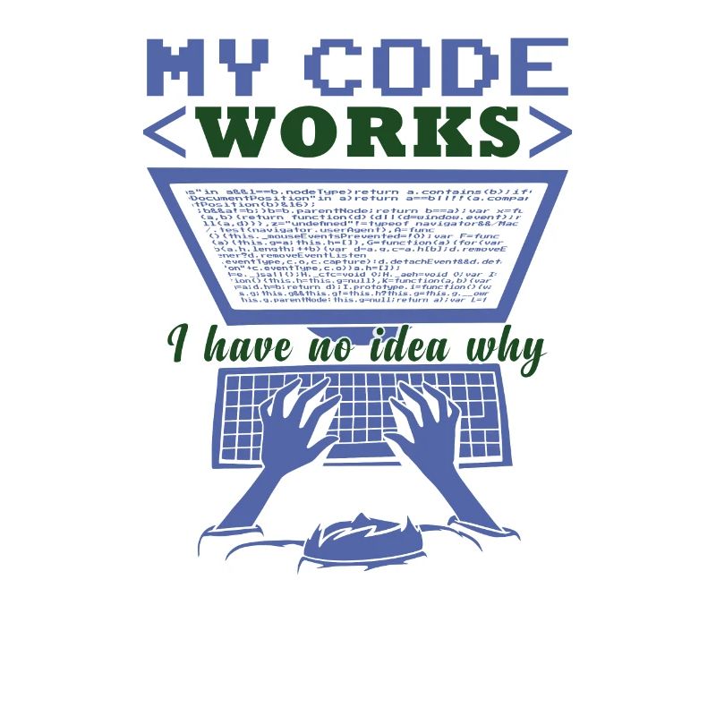 Funny Code Joke Coding
