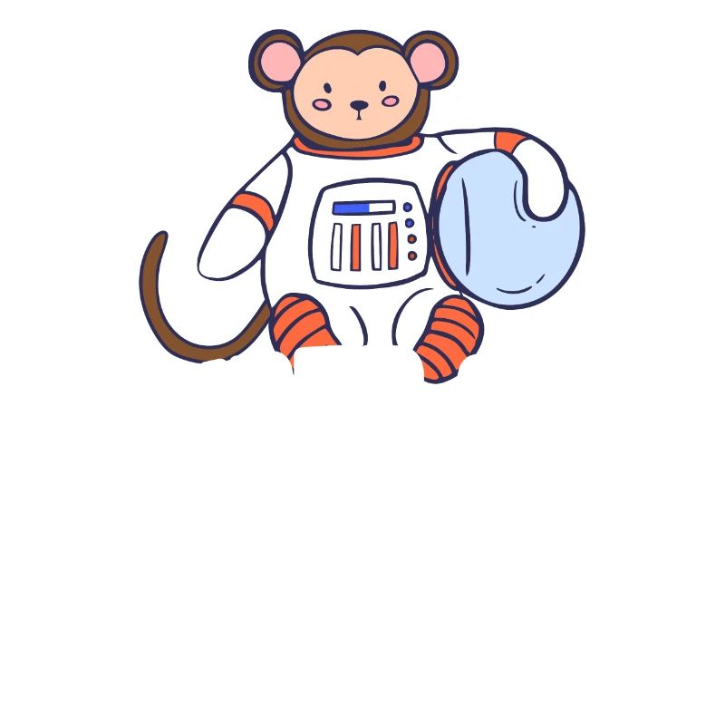 Monkey Moon Universe astronaute de l’espace