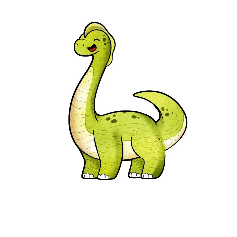 Kawaii Brachiosaurus