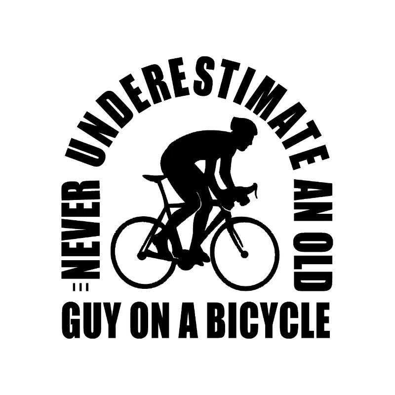 Never Underestimate The Old Guy On A Bicycle