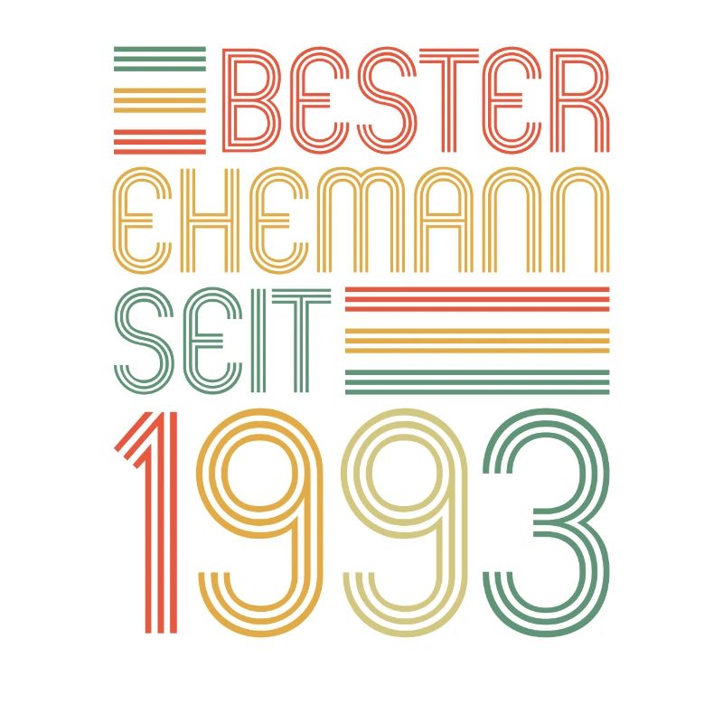 30. Hochzeitstag Bester Ehemann seit 1993