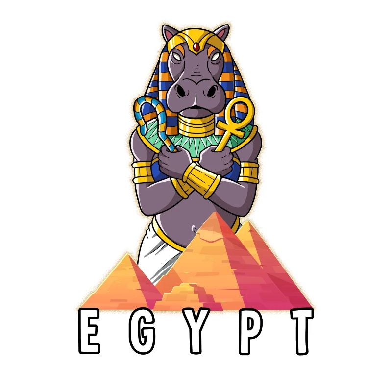 Ägypten Nilpferd Pharao