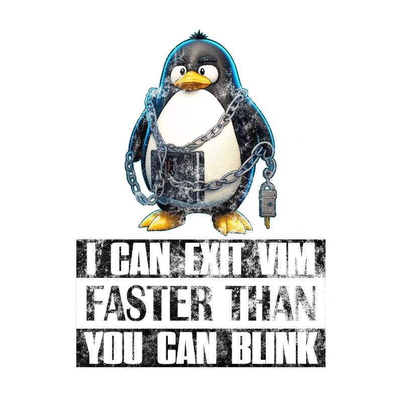I Can Exit VIM Faster Than You Can Blink Linux