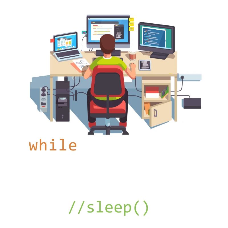 Informatique Python Programmeur Manger Code Sommeil