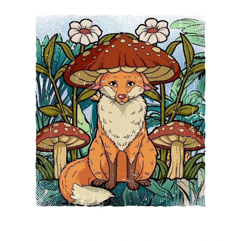 Cottagecore Fox