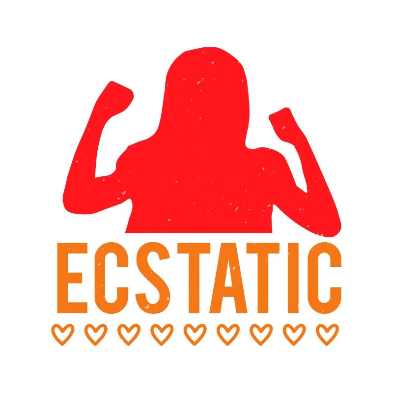 EKSTATISCHES Mädchen