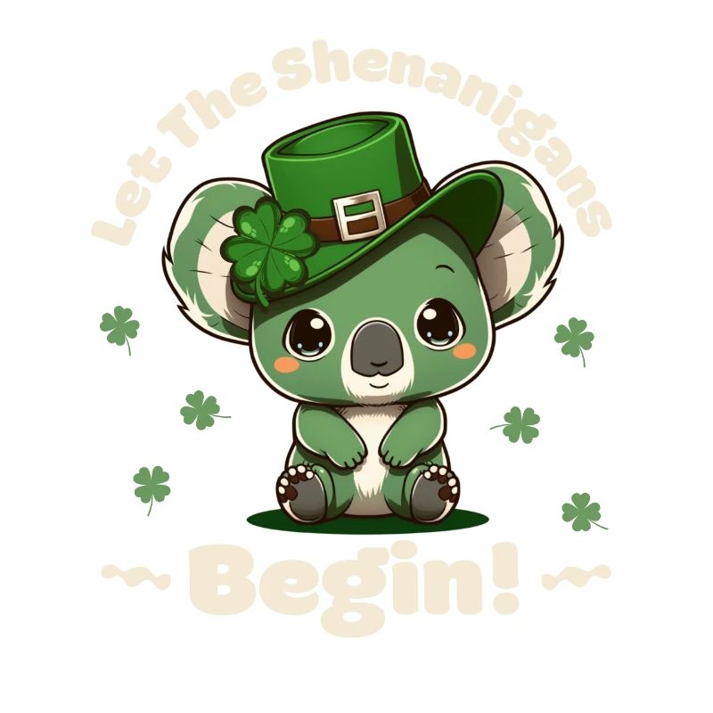 que les manigances commencent Kleeblatt St Patricks