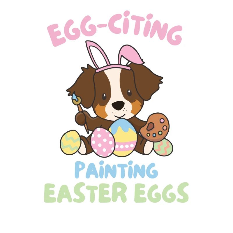 cute dogs at Easter Australian Shepherd