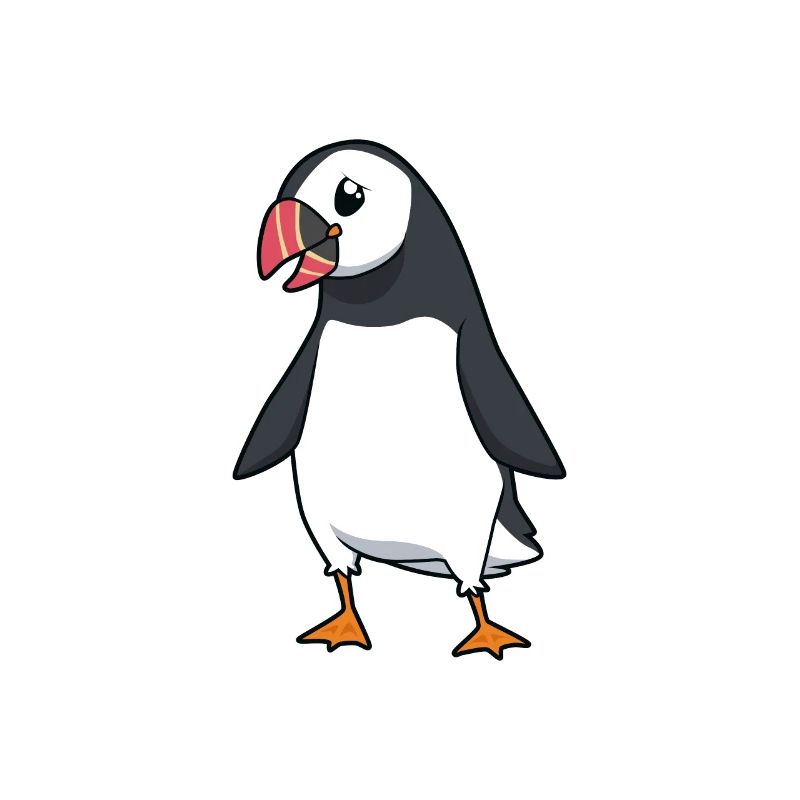 Kawaii Papageientaucher