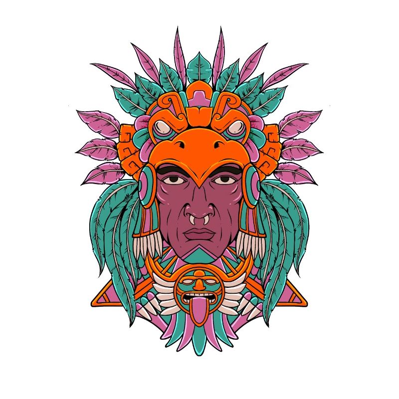 Aztekischer Krieger - Adlerkrieger