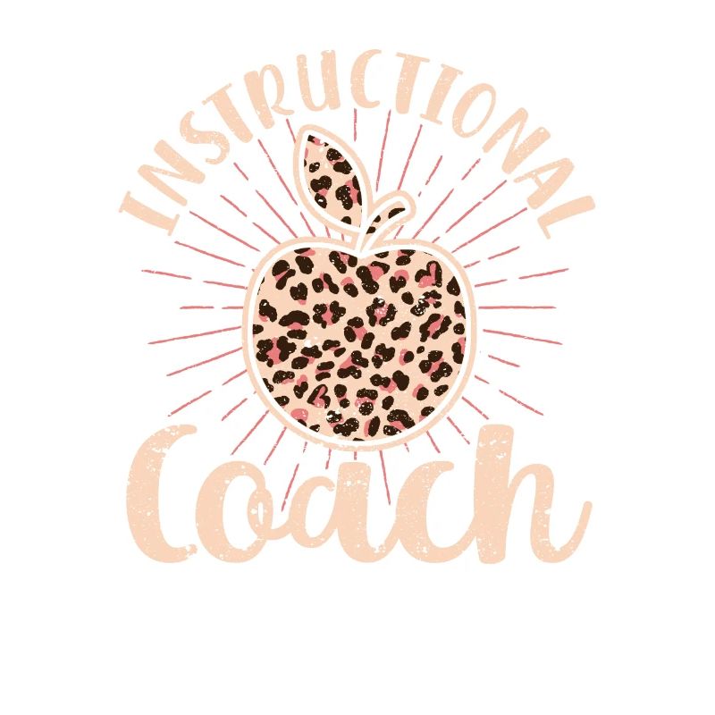 Bleached Leopard Teaching Trainer Typography Teacher