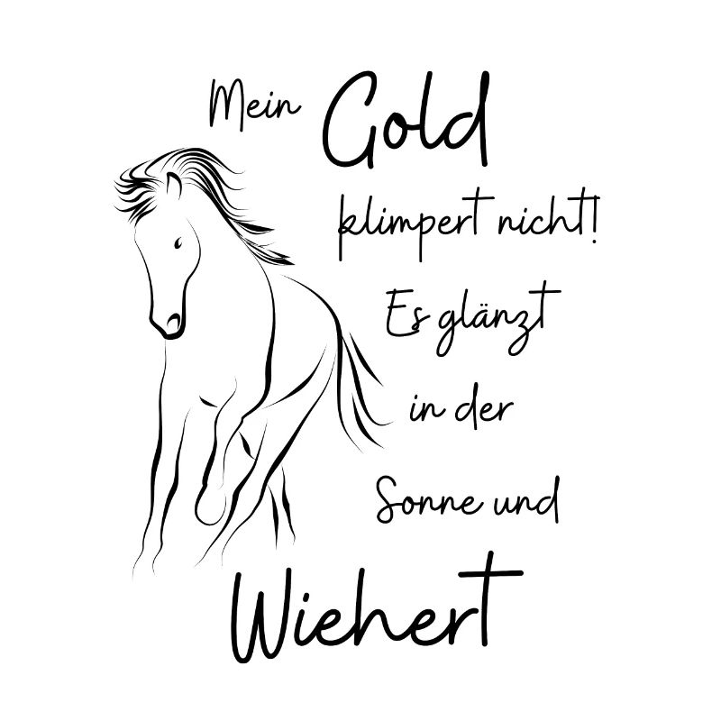 Gold klimpert nicht