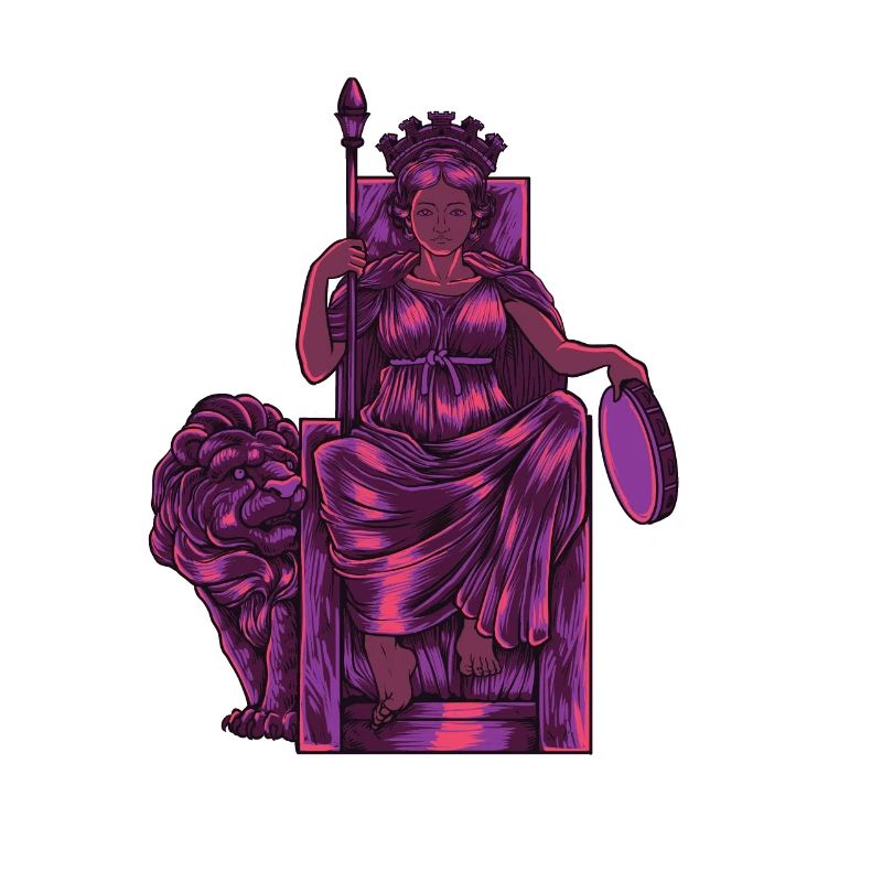 Phrygische Göttin - Kybele