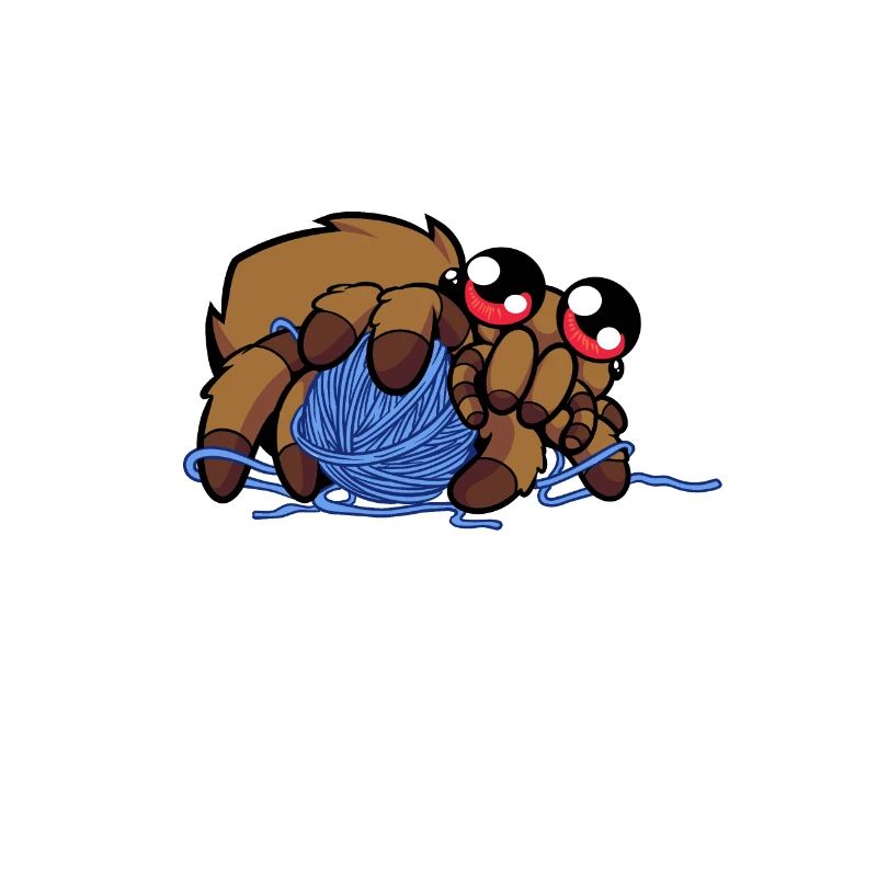 Süße Kawaii Spinne
