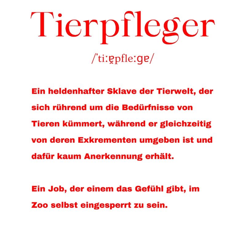 Tierpfleger Definition