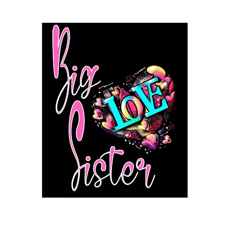 GROSSE SCHWESTER,T-SHIRT