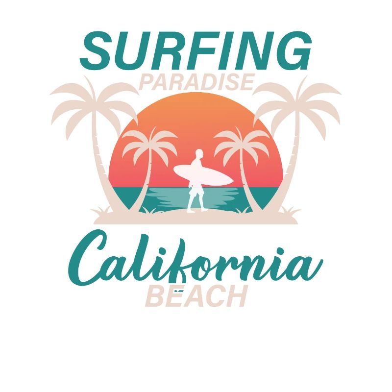 Surfing California