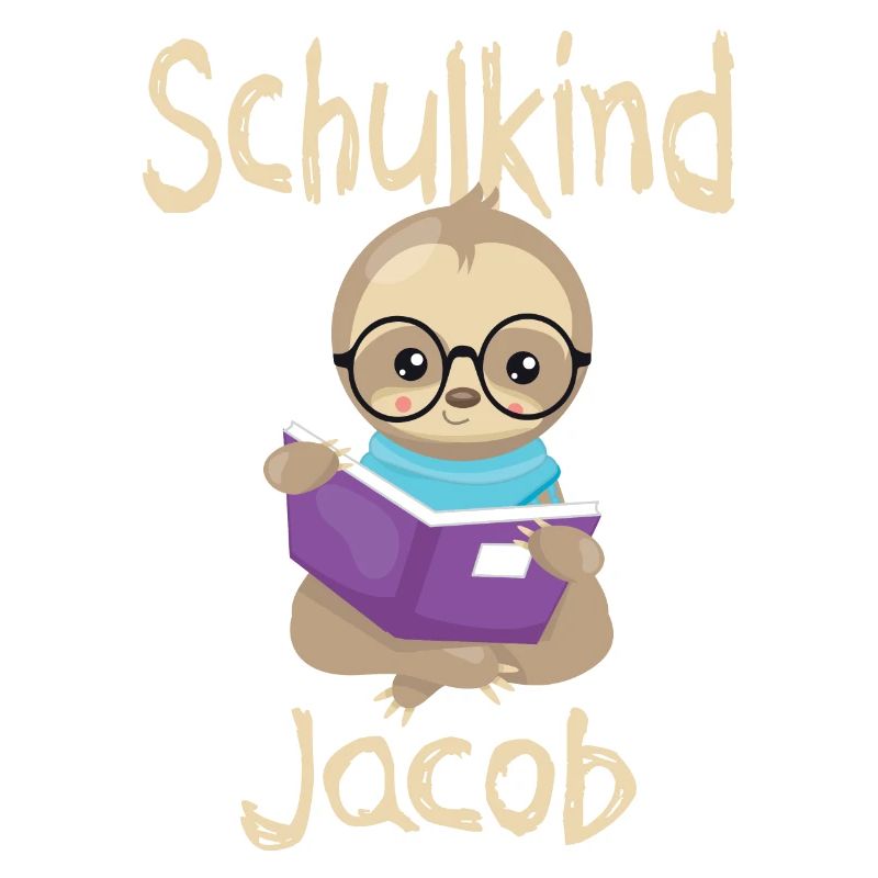 Schulkind Jacob Faultier