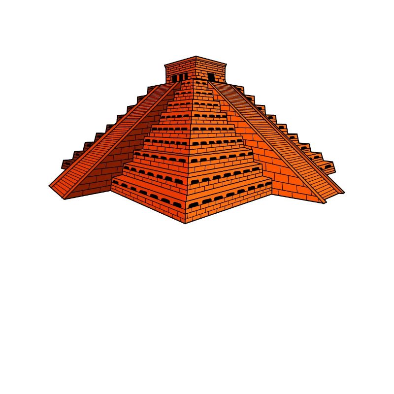 Aztekische Pyramide