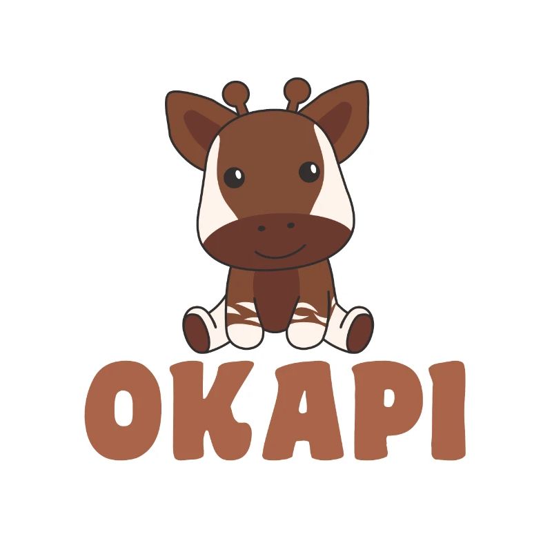 Ich wäre lieber ein Okapi - süßes Okapi