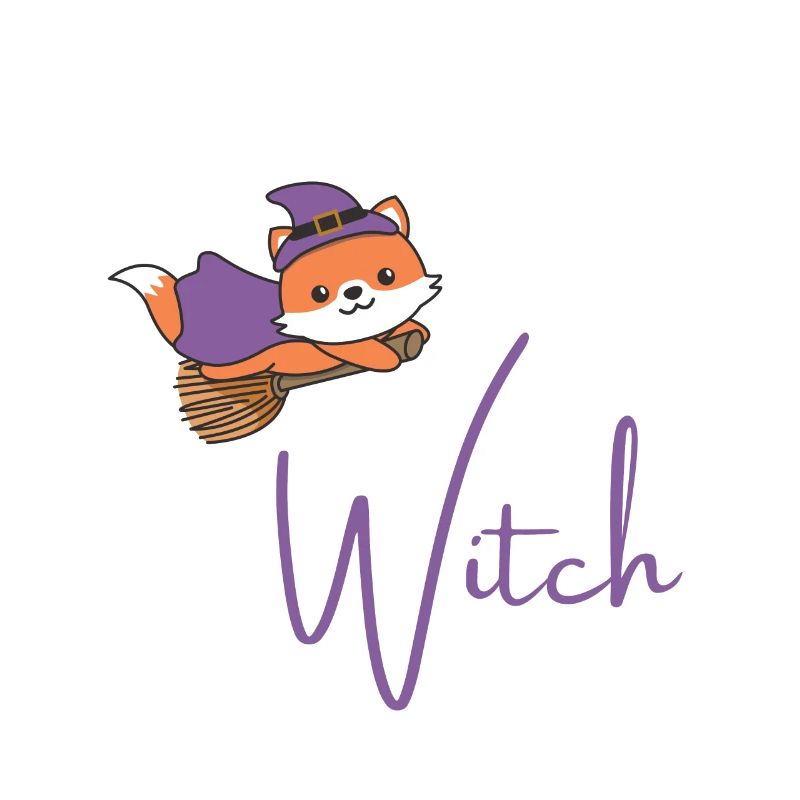 Fuchs Halloween Hexe Hexen don't be a basic witch