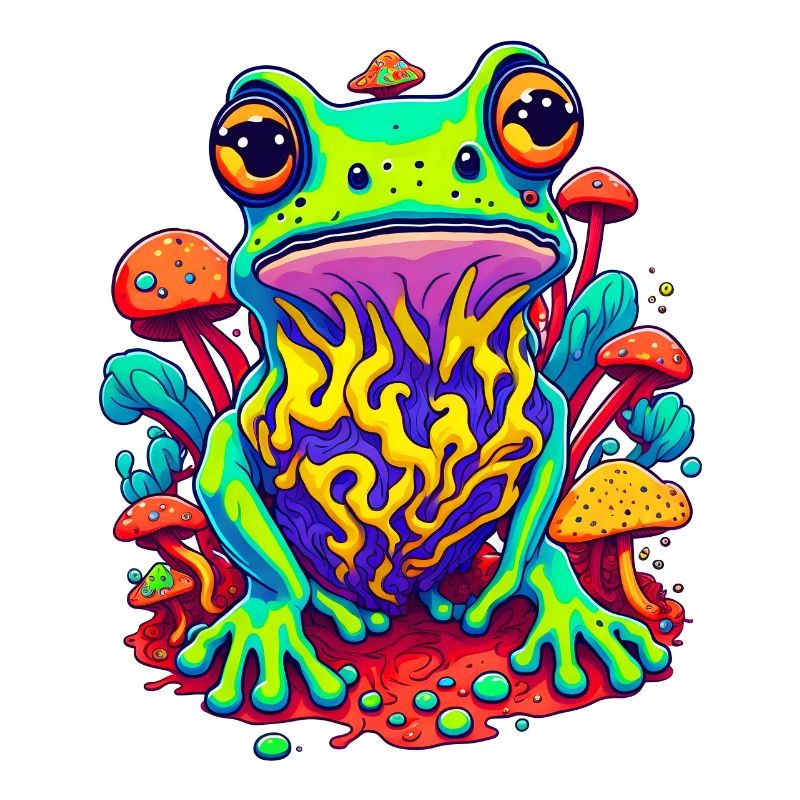 Trippy Frog 02