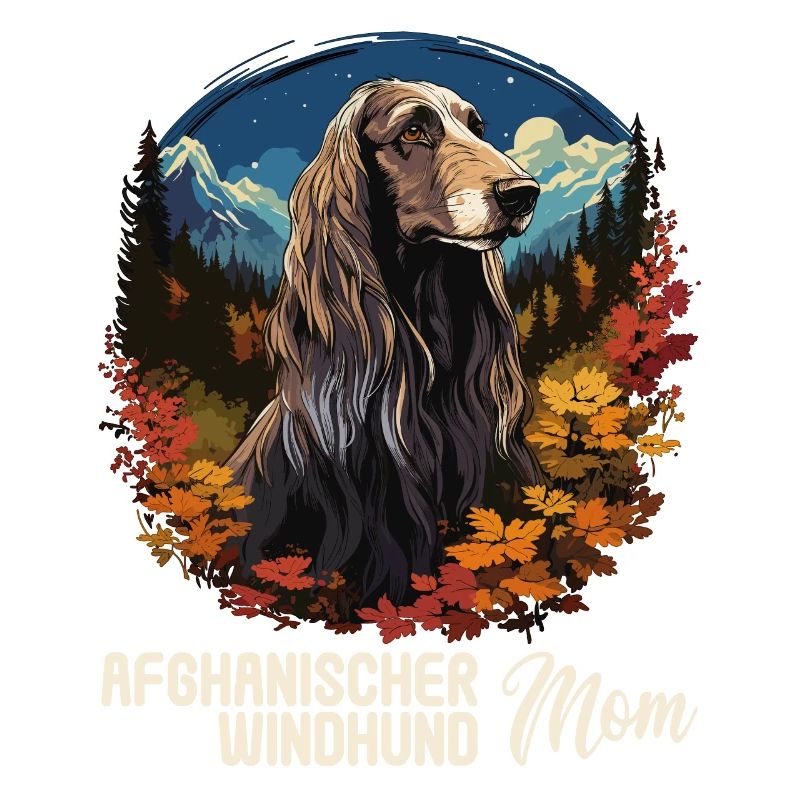 Hund Afghanischer Windhund