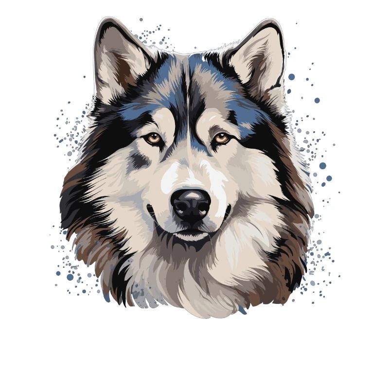 Hund Alaskan Malamute