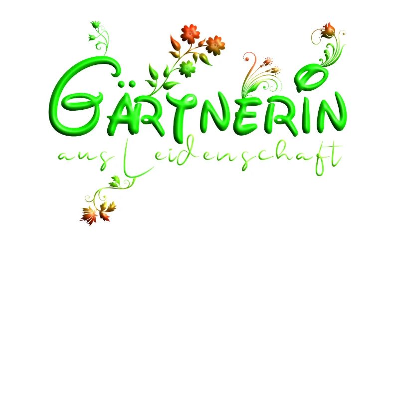 Gärtnerin mit Blumen