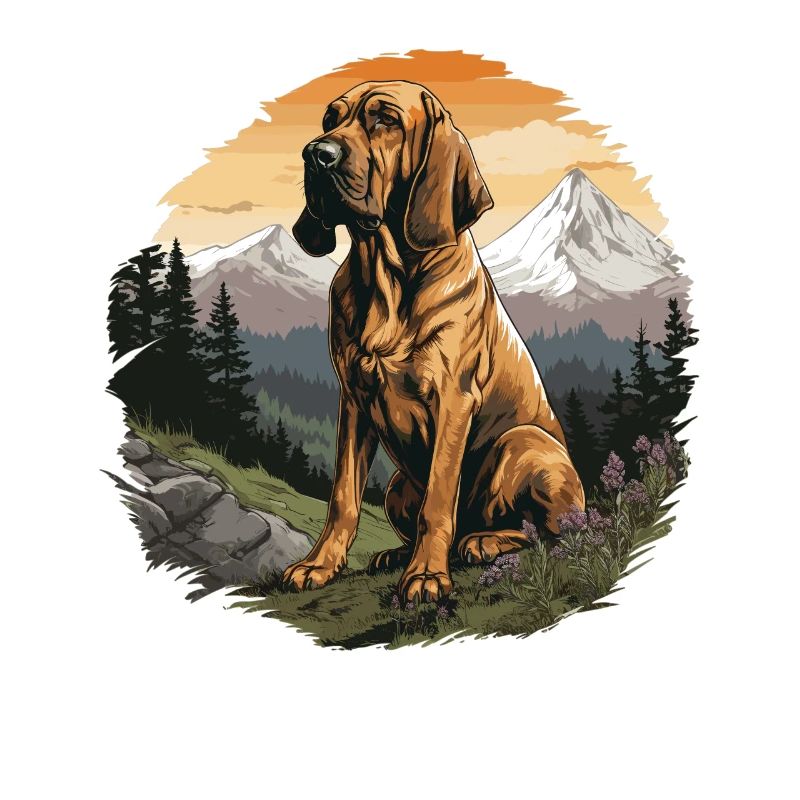 Hund Bloodhound