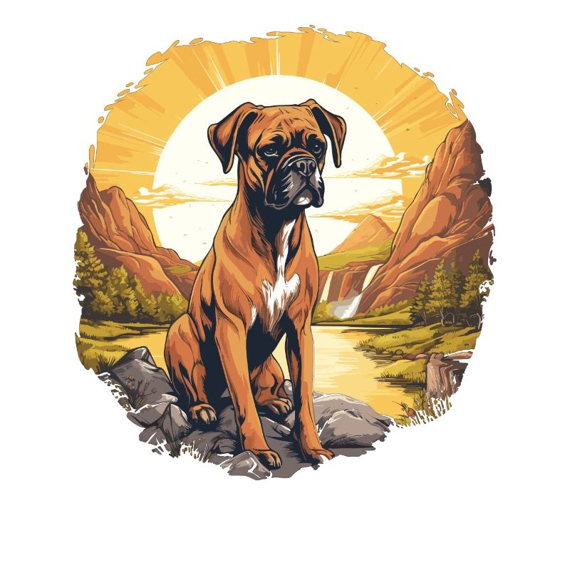 Hund Boxer