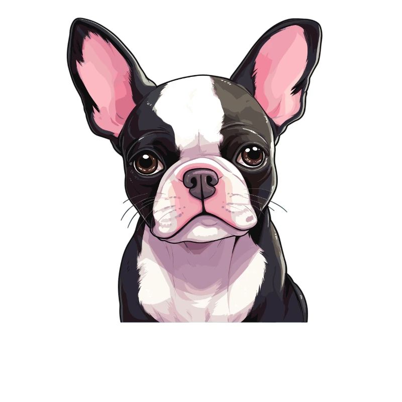 Hund Boston Terrier