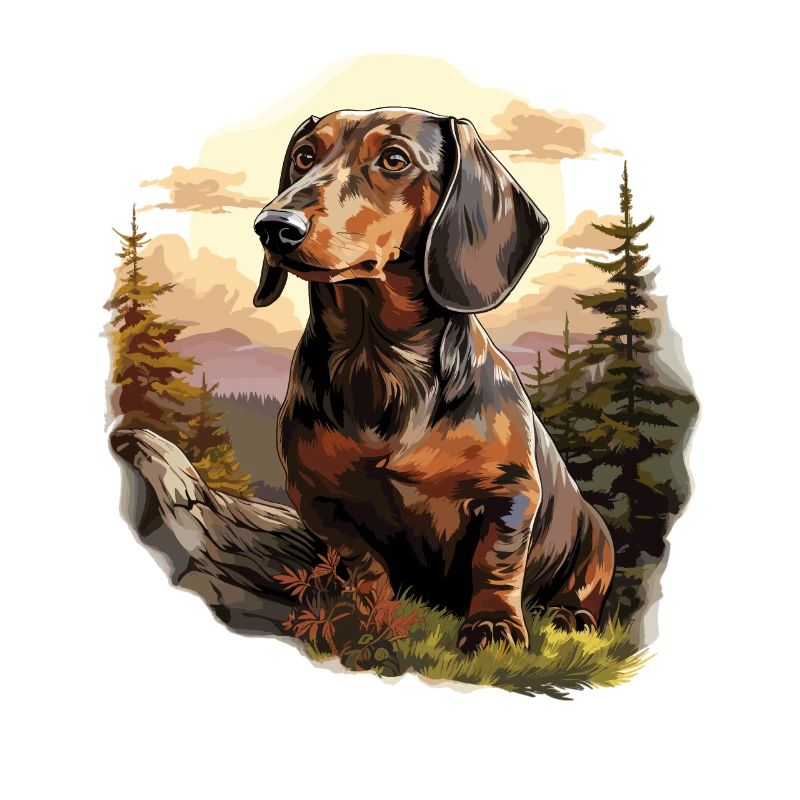 Hund Dackel