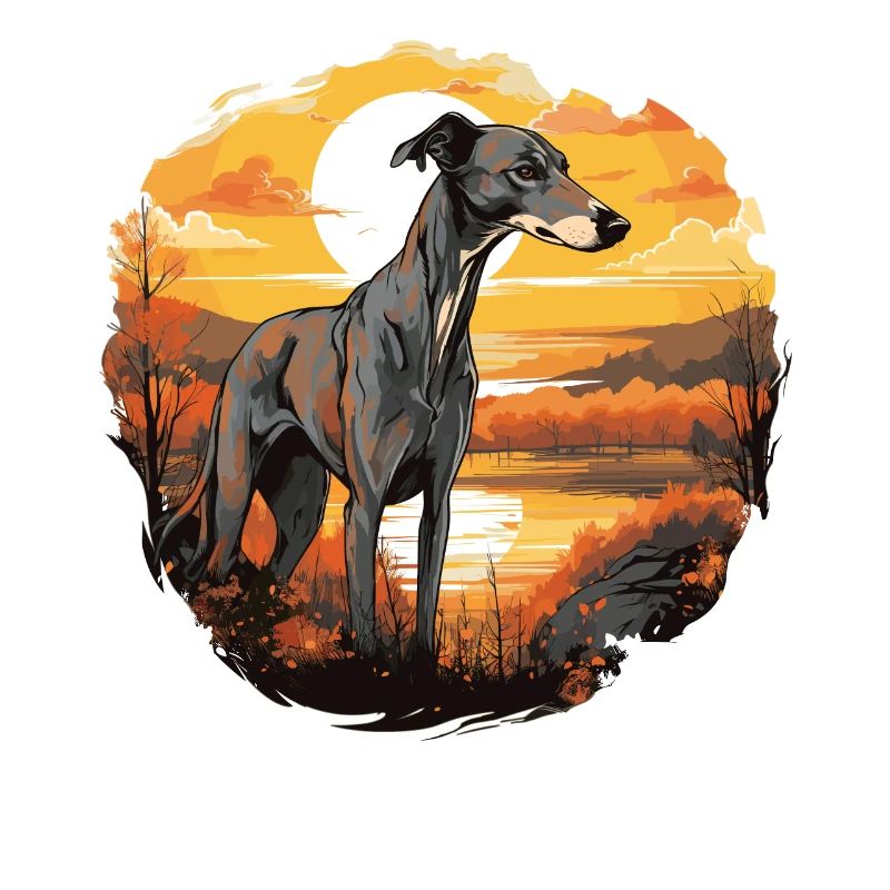 Hund Greyhound