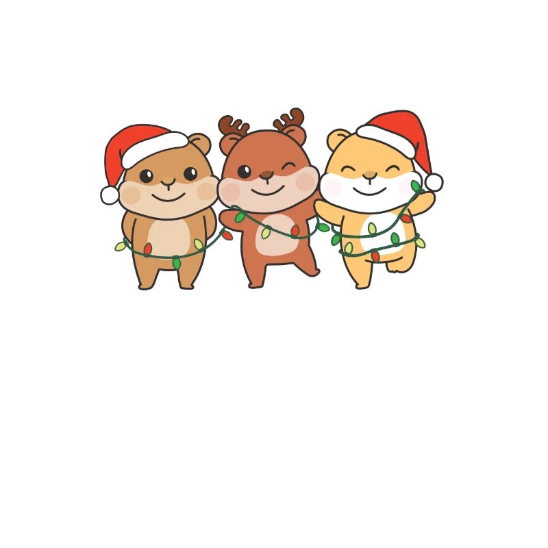 Hamster Weihnachts Schlafanzug