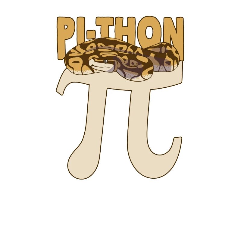 Pi-Thon Drôle Pi Jour Python Serpent Math