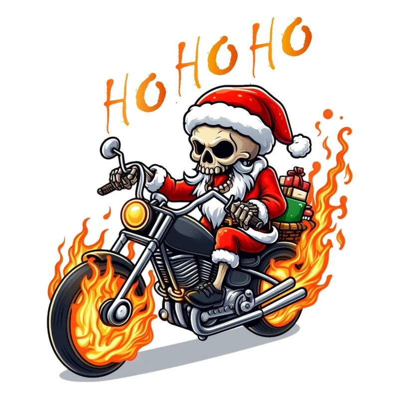 Evil Skeleton Santa