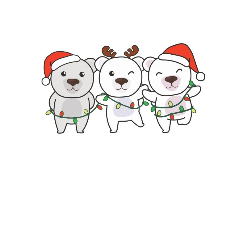 Frohe Weihnachten Eisbär Heiligabend Eisbären