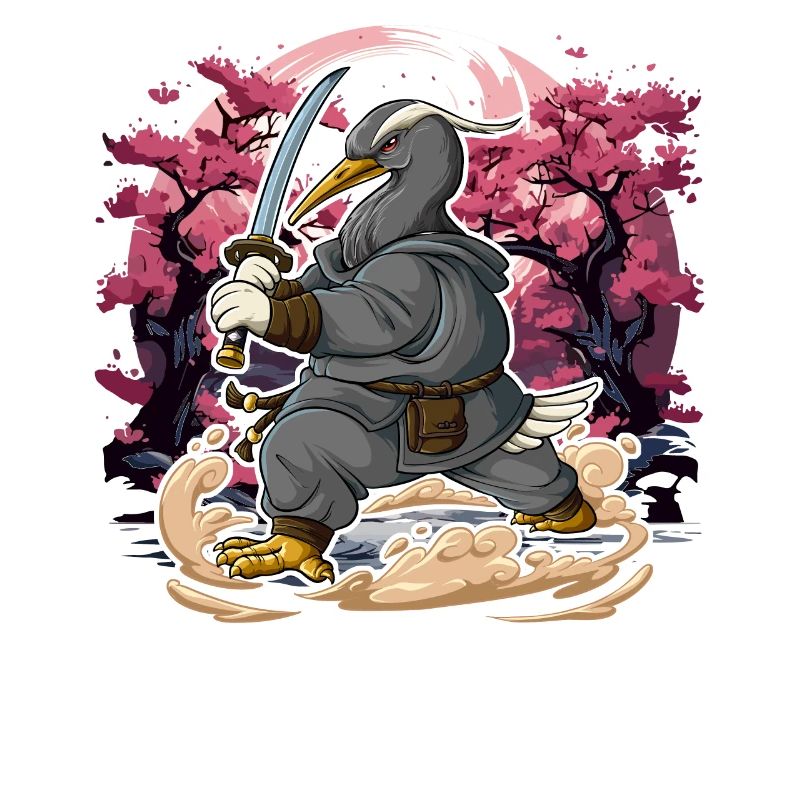Samurai Kranich